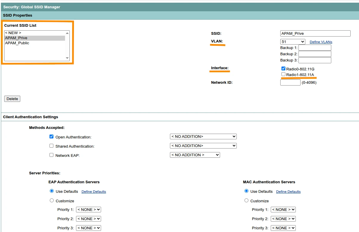 Global SSID 1