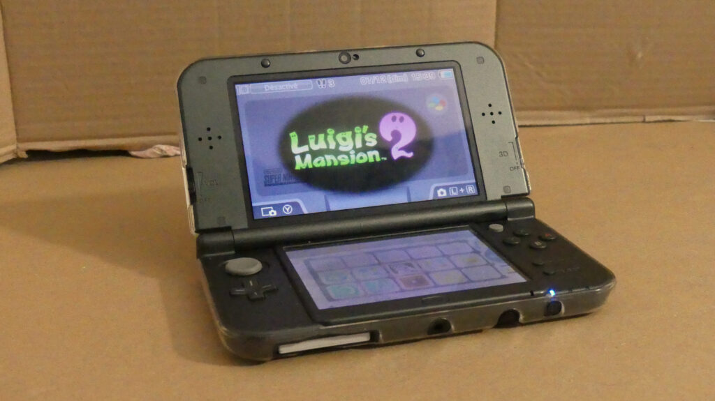 Nintendo 3DS allumée