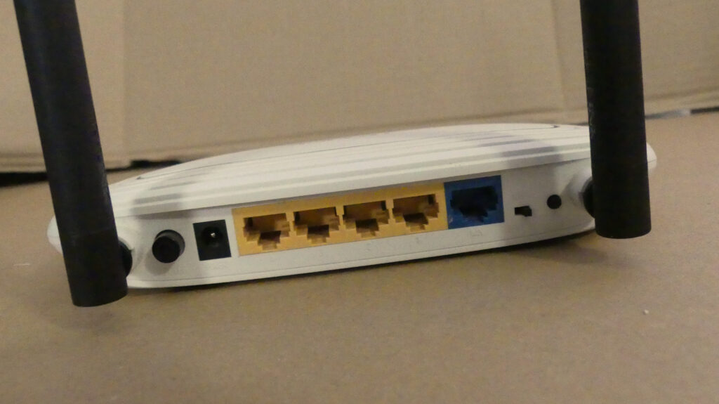 Ports d'un routeur wifi